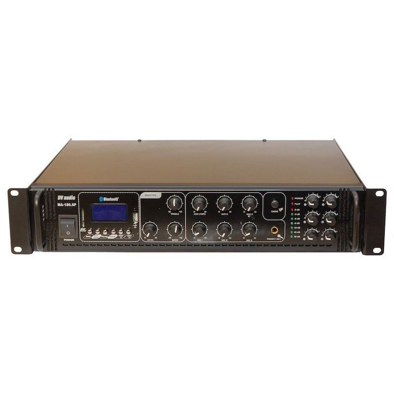 Трансляционный усилитель мощности DV audio MA-180.6P